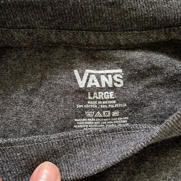 Vans Longsleeve. Boys Lg. NWOT. NEVER WORN - Picture 2 of 3
